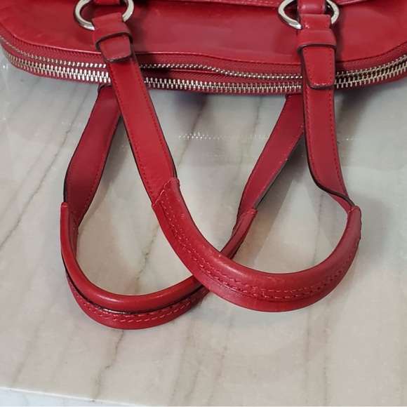 Coach Bonnie Soho Red Shoulder Bag No 12695 - Picture 6 of 16